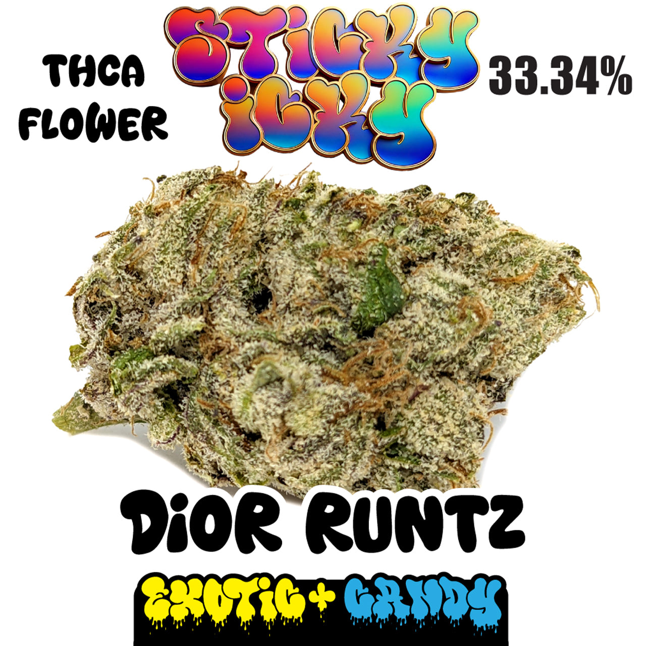 Sticky Icky - THCA Flower 3.5g - All Tiers Sticky Icky - THCA Flower 3.5g - All Tiers